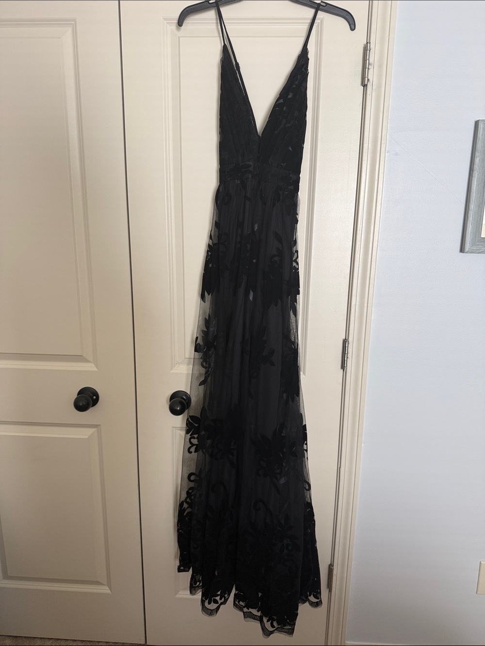 Windsor Black Maxi Gown
